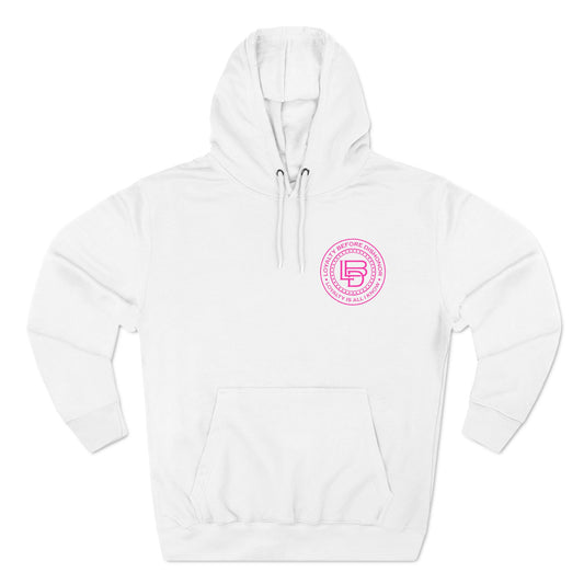 Three-Panel Fleece Hoodie